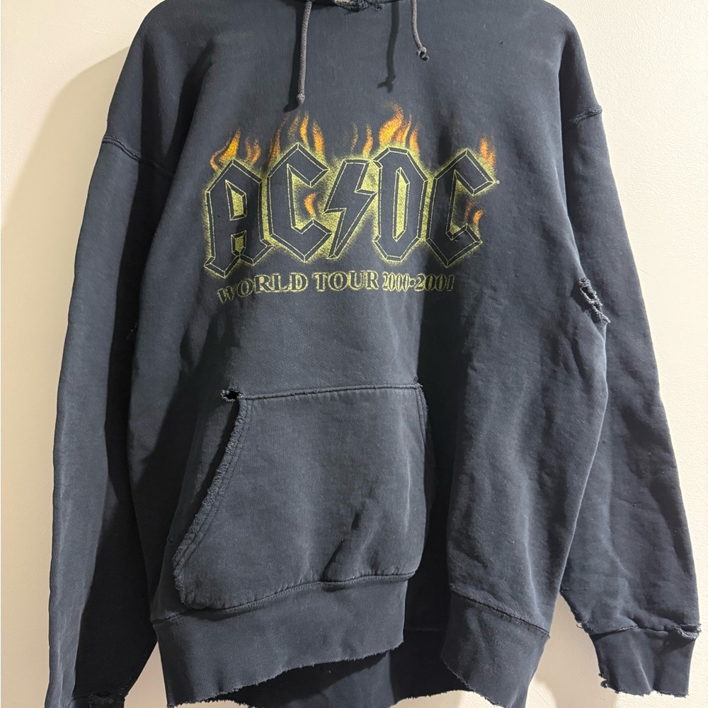 Vintage AC/DC Hell’s Bell World Tour Hoodie